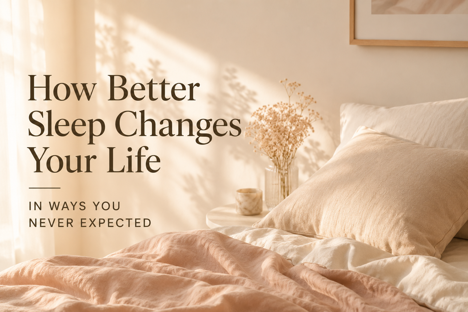 How Better Sleep Changes Your Life in Ways You Never Expected